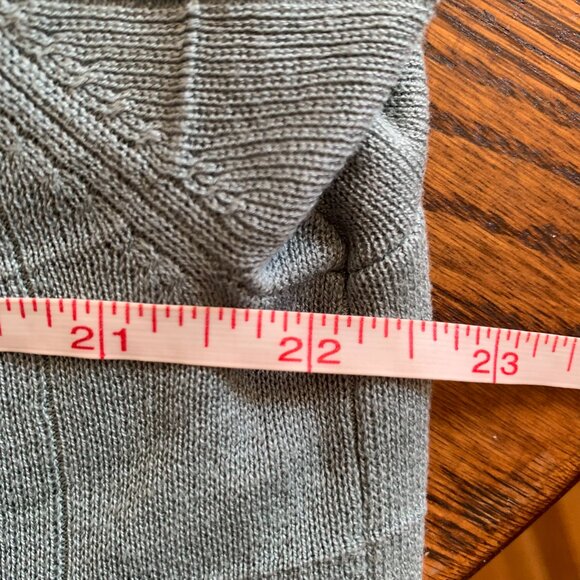 Paul Fredrick XL Button Up Knit Shirt Blue 100% Silk Short Sleeve Windowpane - Picture 4 of 5